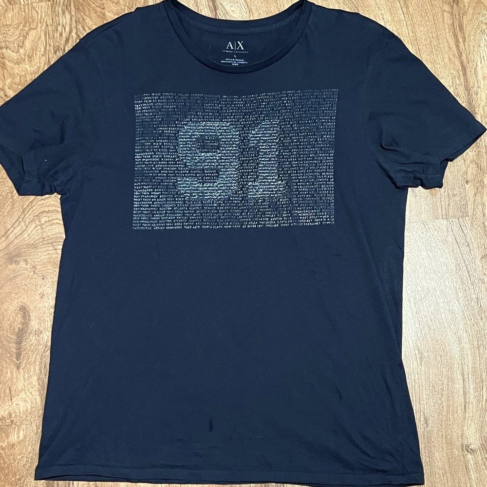 A/X Armani Exchange Logo Tee